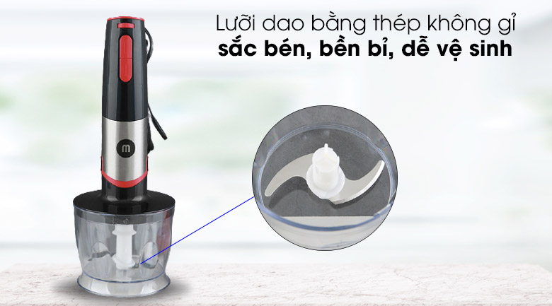 Lưỡi dao - Máy xay đa năng cầm tay Mishio MK-185