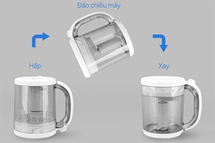 Máy hấp và xay thức ăn SCF875.02 Philips Avent Màu Trắng