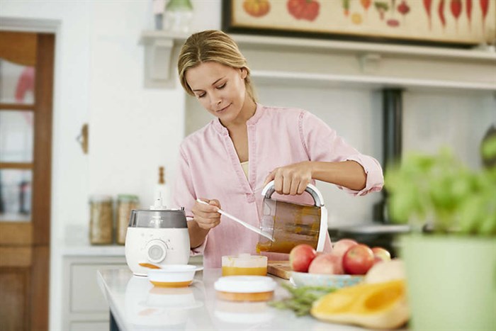 Máy hấp và xay thức ăn SCF875.02 Philips Avent Màu Trắng