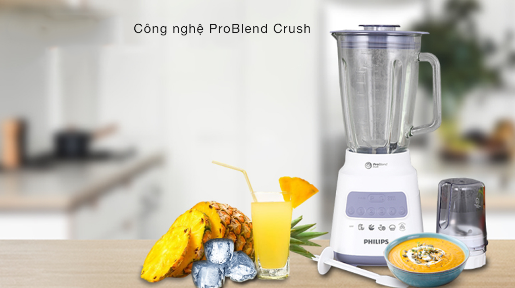 Máy xay sinh tố đa năng Philips HR2222/00