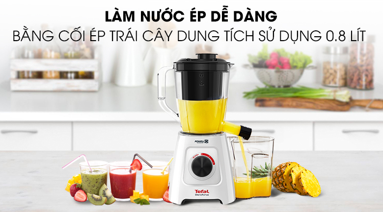 Dung tích cối ép - Máy xay sinh tố Tefal BL42Q166