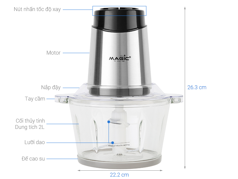 Máy xay thịt Magic AC-15