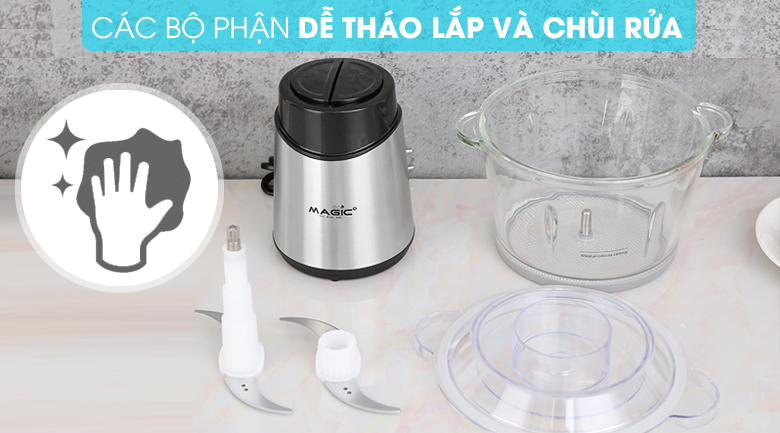 Máy xay thịt đa năng Magic Eco AC-15 300W 2 lít - 11