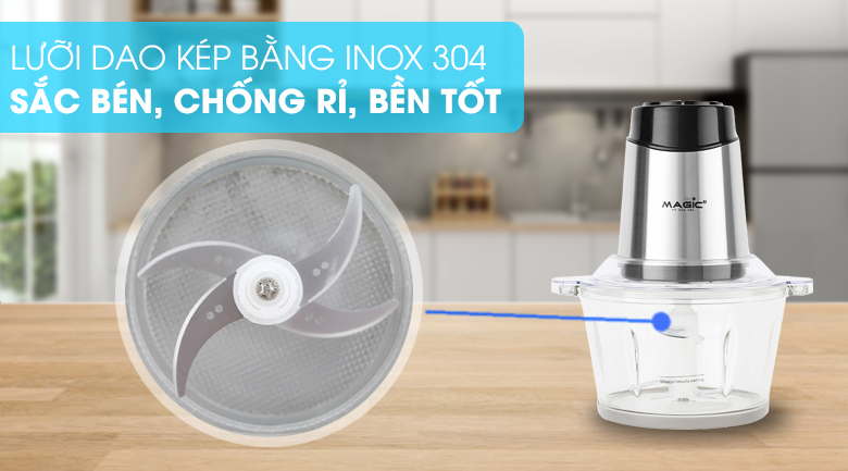 Máy xay thịt đa năng Magic Eco AC-15 300W 2 lít - 3
