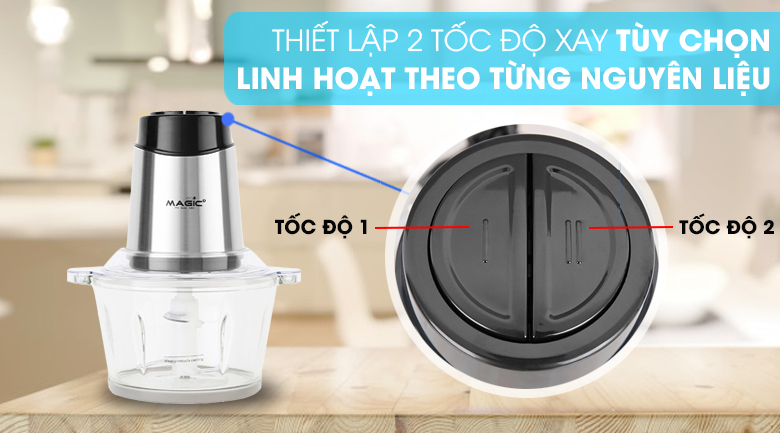 Máy xay thịt đa năng Magic Eco AC-15 300W 2 lít - 4