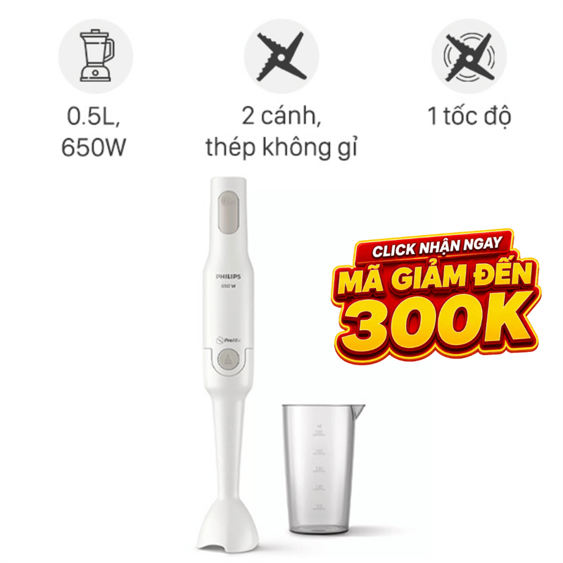 Máy xay cầm tay Philips HR2531