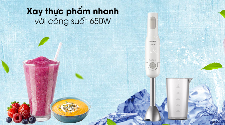 Máy xay sinh tố cầm tay Philips HR2534 - 16