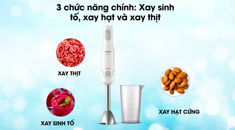 Máy xay sinh tố cầm tay Philips HR2534 - 5