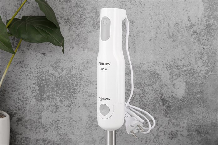 Máy xay sinh tố cầm tay Philips HR2534 Màu Trắng