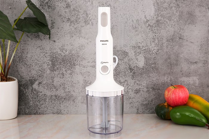 Máy xay cầm tay Philips HR2537 Màu Trắng