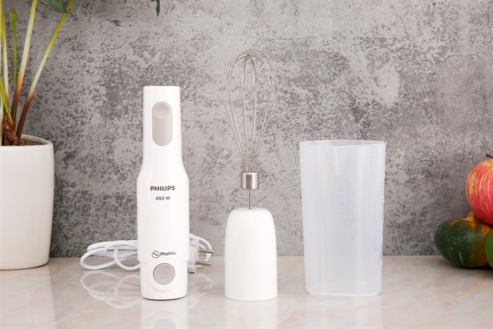 Máy xay cầm tay Philips HR2537 Màu Trắng