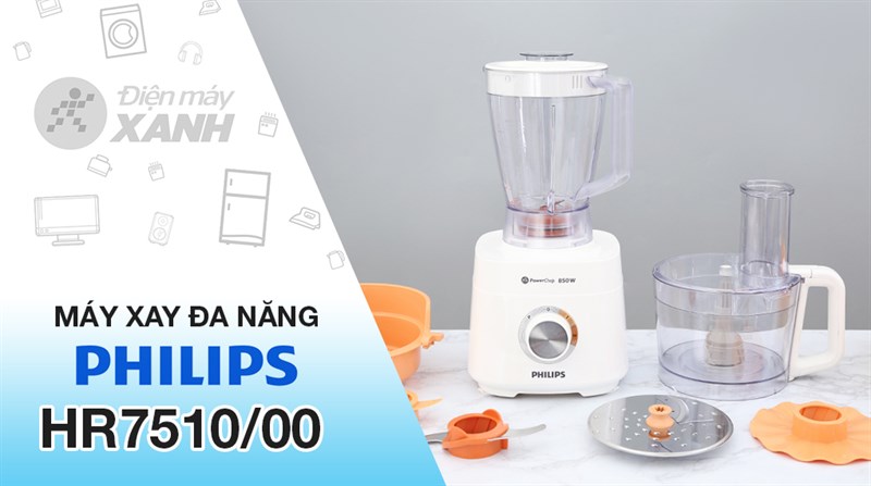 Máy xay sinh tố đa năng Philips HR7510/00