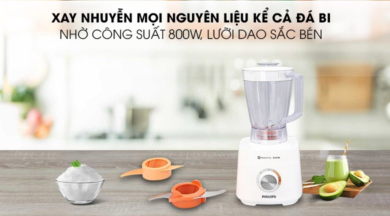 Công suất - Máy xay đa năng Philips HR7510/00