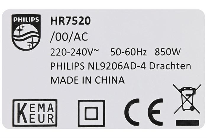 Máy xay sinh tố đa năng Philips HR7520/00 Màu Trắng