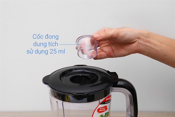 Máy xay sinh tố đa năng Sharp EM-S155PV-WH Màu Trắng - Đen