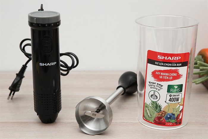 Máy xay sinh tố Sharp EM-H074SV-BK Màu Đen