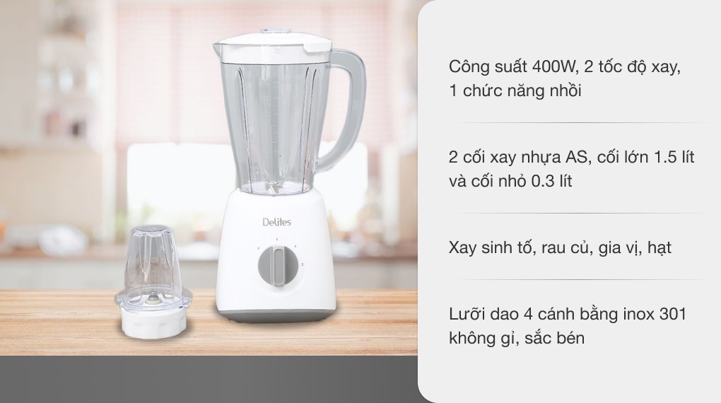Máy xay sinh tố đa năng Delites BL2009