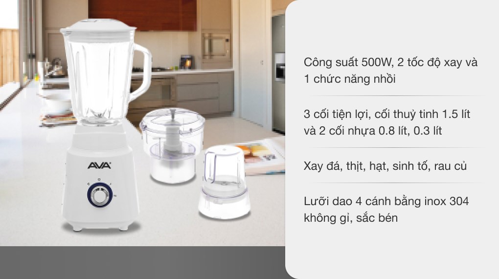 Máy xay sinh tố đa năng AVA BL468