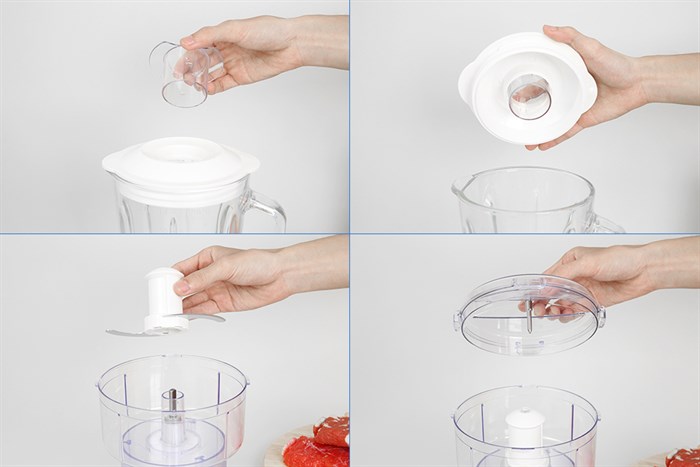 Máy xay sinh tố đa năng AVA BL468 Màu Trắng