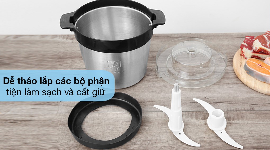 Máy xay thịt đa năng Mishio MK-279 1200W 6 lít - 14