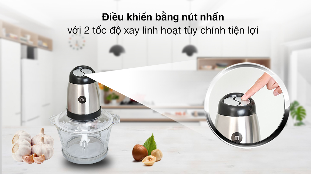 Máy xay thịt đa năng Mishio MK-273 300W 1.8 lít - 14