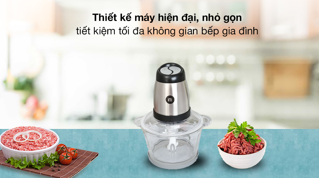 Máy xay thịt đa năng Mishio MK-273 300W 1.8 lít - 12