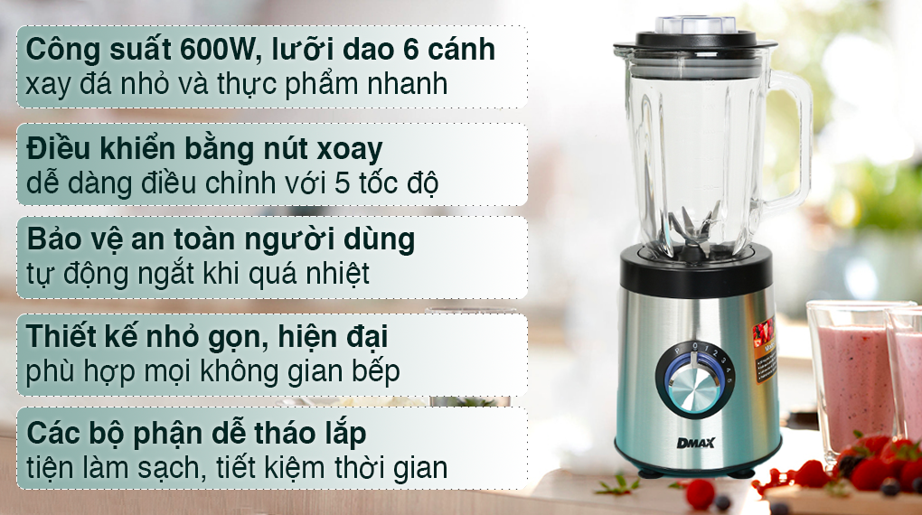 Máy xay sinh tố DMAX 6760 - 13
