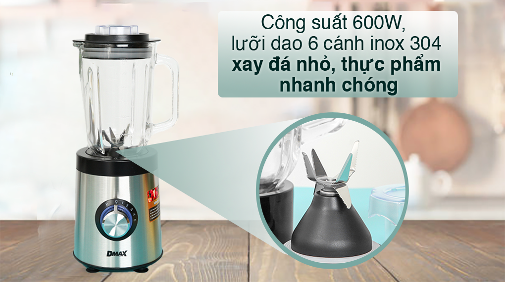 Máy xay sinh tố DMAX 6760 - 4