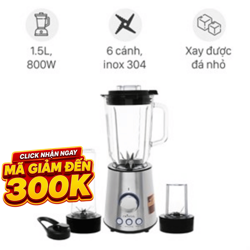 Máy xay đa năng Crystal TB-6680A