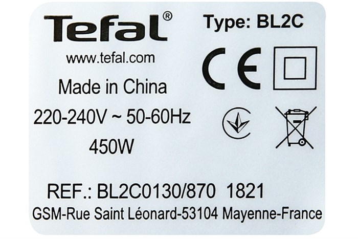 Máy xay sinh tố Tefal Blendeo BL2C0130 Màu Trắng - Xám