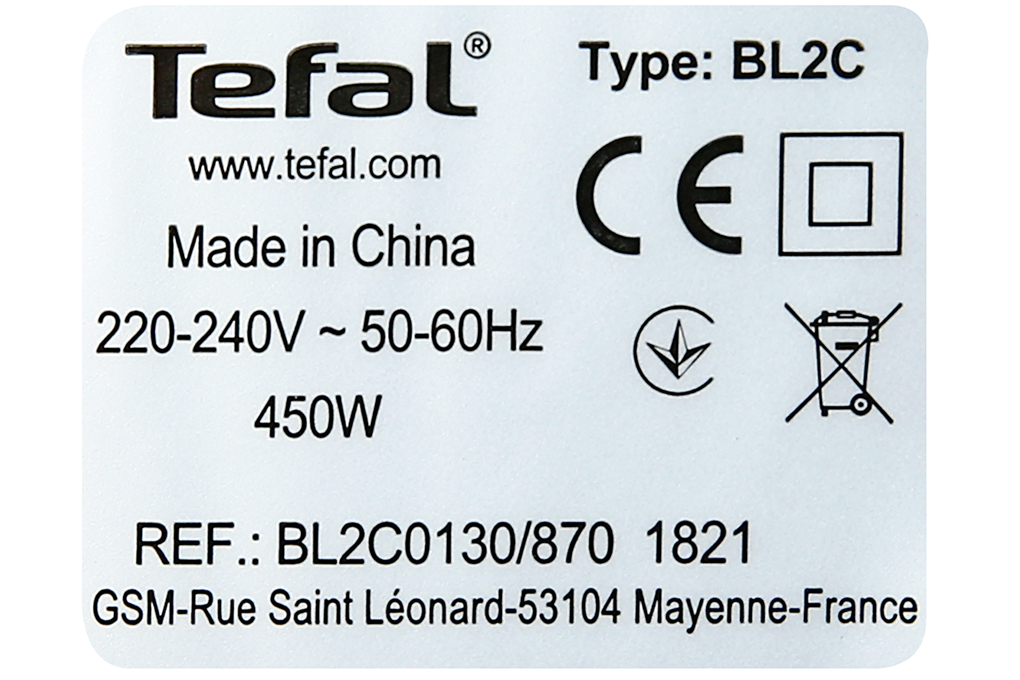 Siêu thị máy xay sinh tố Tefal Blendeo BL2C0130