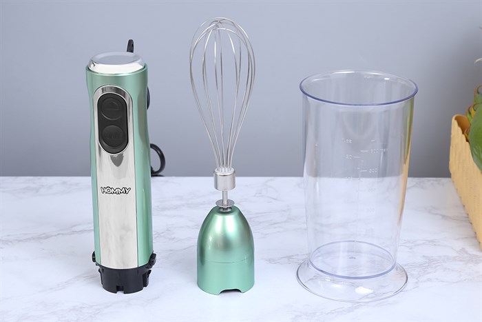 Máy xay cầm tay Hommy HB818BC Màu Xanh ngọc