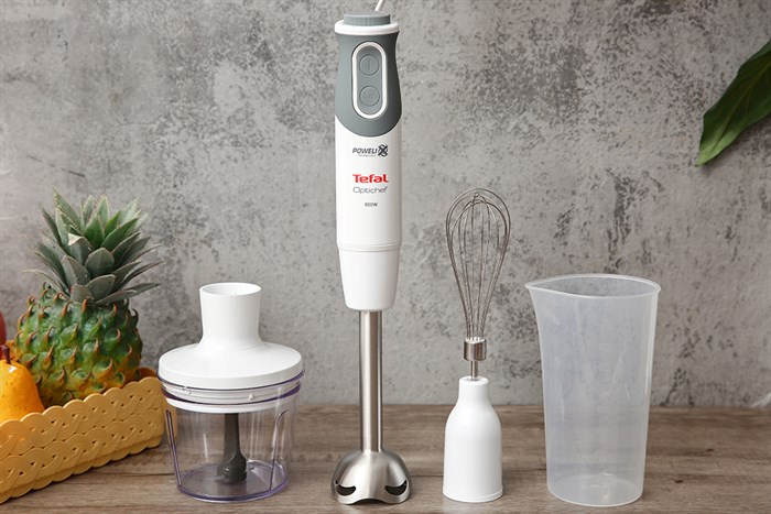 Máy xay sinh tố cầm tay Tefal HB643138 Màu Trắng - Xám