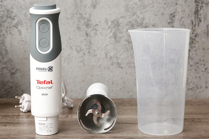 Máy xay sinh tố cầm tay Tefal HB643138 Màu Trắng - Xám
