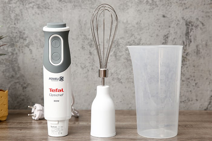 Máy xay sinh tố cầm tay Tefal HB643138 Màu Trắng - Xám