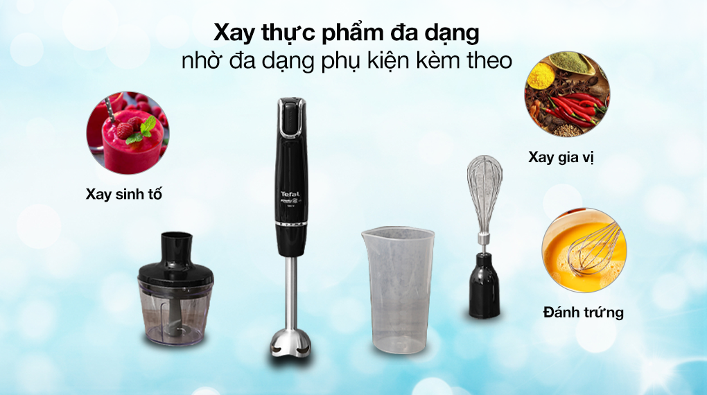 Máy xay sinh tố cầm tay Tefal HB943838 - 2