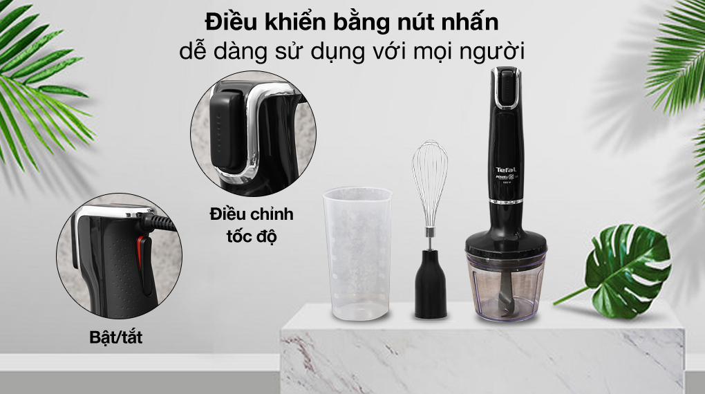 Máy xay sinh tố cầm tay Tefal HB943838 - 12