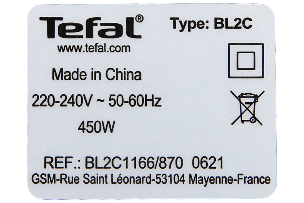 Siêu thị máy xay sinh tố Tefal Blendeo BL2C1166