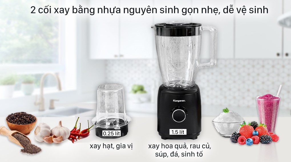 Máy xay sinh tố đa năng Kangaroo KG2B8 - 6