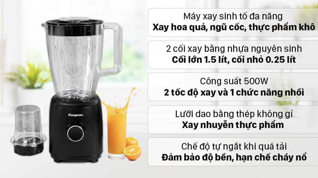 Máy xay sinh tố đa năng Kangaroo KG2B8 - 13