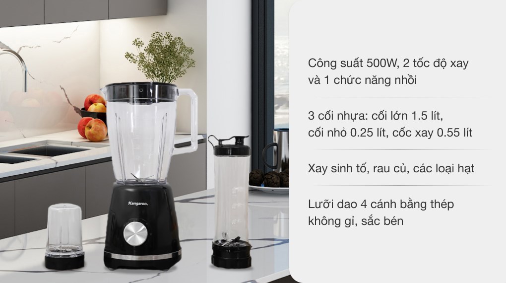 Máy xay sinh tố Kangaroo KG3B6