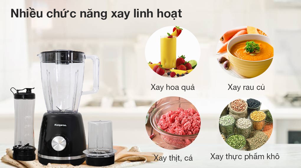 Máy xay sinh tố đa năng Kangaroo KG3B6 - 13