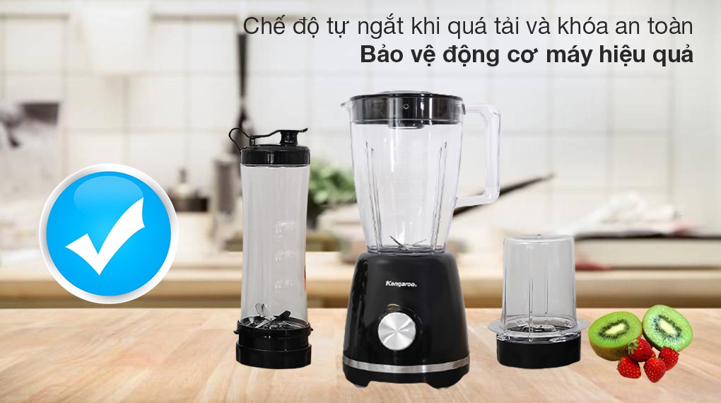 Máy xay sinh tố đa năng Kangaroo KG3B6 - 6