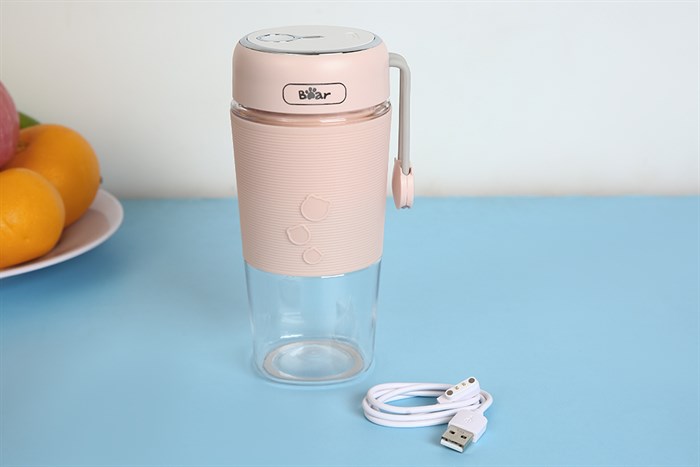 Máy xay cầm tay mini Bear LLJ-B03C1 Màu Hồng