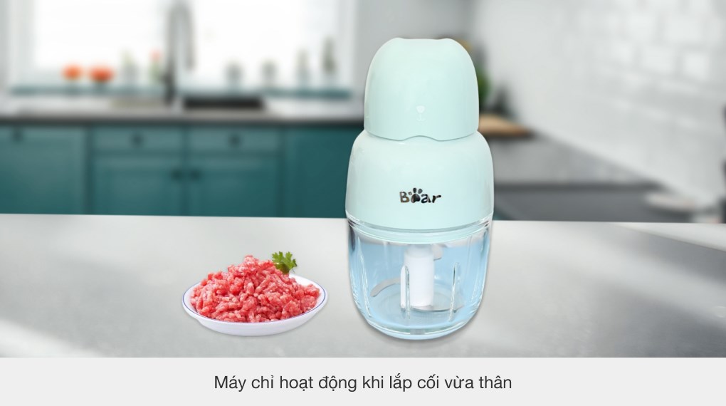 Máy xay thịt mini Bear QSJ-B01P1 - 4