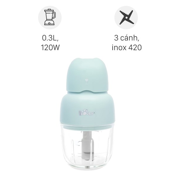 Máy xay thịt mini Bear QSJ-B01P1