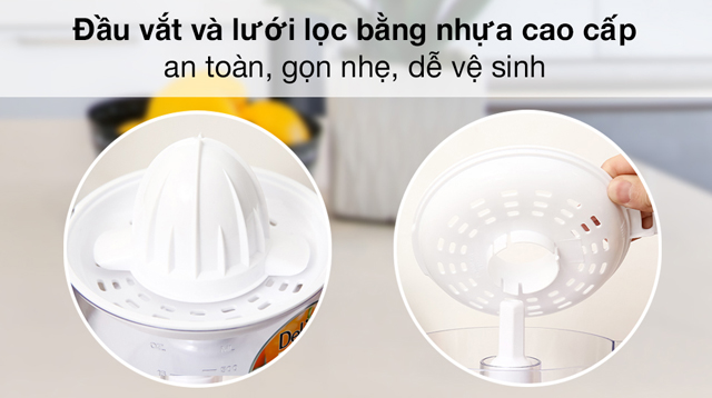 Đầu vắt và lưới lọc