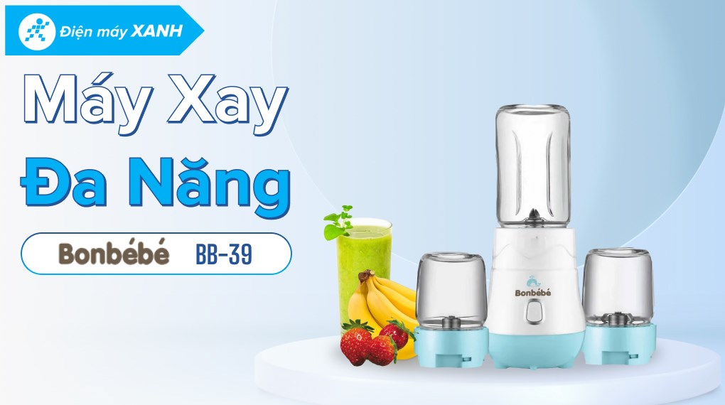 Máy xay mini đa năng Bonbébé BB-39