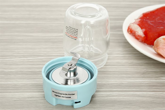 Máy xay mini đa năng Bonbébé BB-39 Màu Trắng - Xanh