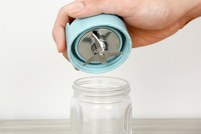 Máy xay mini đa năng Bonbébé BB-39 Màu Trắng - Xanh